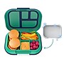 bentgo Chill Kids Bento Box, 4-Compartment, Green/Navy (BGOCHL-G)~#|#~BDD965FC-2512-4C71-960039DE7BE058A8_sc7