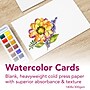 Strathmore 300 Series Watercolor Cards & Envelopes, 4.875" x 3.5",White, 6/Pack, 3 Packs/Bundle (STTP30523-3)~#|#~BDDC51AD-470E-437B-A9E13FC8BDB70A43_sc7