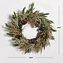 Safavieh 24" Pine Wreath with Pine Cones & Blueberries (FXP1094A)~#|#~BDDDE75C-F28B-48C4-BFF5E8D31C251C1E_sc7