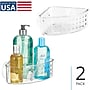 iDESIGN Small Plastic Storage Bin, Clear, 2/Pack (29396M2)~#|#~BDE17E80-DD3C-4A02-BCB6FB78BACA9614_sc7