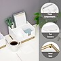 Mind Reader Desktop Organizer with 2 Coasters, 3 Compartments, White (COASDORG-WHT)~#|#~BDE47B3B-9DEA-4BEA-8EF9D6302AC4CECC_sc7
