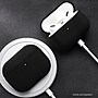 SaharaCase Indy Series Italian Suede Leather Case for Airpods Pro 3 (2025), Premium Finish, Scorpion Black (HP00235)~#|#~BDE985E4-D645-419A-901BEDA98EF05E09_sc7