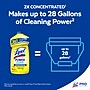 Lysol Power Clean Concentrated Multi-Surface Cleaner, Sparkling Lemon & Sunflower Essence Scent, 28 oz, 9/Carton (19200-82513CT)~#|#~BDE9C6BD-B36E-4A3F-B3E63F64B7E4BB04_sc7