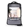 DUKAP Mom Pro Expandable Diaper Backpack, Medium, Black (BDKMOM17BLK)~#|#~BDEEC591-5035-4F0E-B3D6F2630981B5A2_sc7