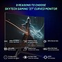 Skytech Moon Shadow 27" Curved 2K 180 Hz Gaming Monitor, Black (MT-MOONSHADOW-0001-B-SK)~#|#~BDEF4718-8293-42A1-BB0CB6D43CCC4EA1_sc7