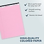 Roaring Spring Paper Products Enviroshades Notepad, 8.5" x 11.75", Wide Ruled, Pink, 50 Sheets/Pad, 3 Pads/Pack (74153)~#|#~BDF22692-0D4D-4BC8-977BD742BC9F71F1_sc7