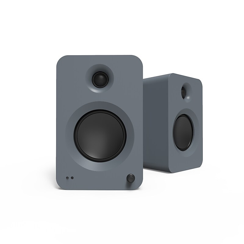 Kanto REN 200W Bookshelf Bluetooth Speakers, Matte Grey, Pair (RENMG) image 1