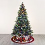 Safavieh 7.5 ft. Pre-Lit Artificial Christmas Tree, 600 Lights, Green (FXP2017A)~#|#~BDF4F70F-1784-492B-B916DEC9D31AEF49_sc7