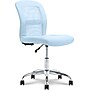 Serta Essentials Armless Ergonomic Bonded Leather/Mesh Swivel Task Chair, Blue (48740D)~#|#~BDF6AAD0-8ED4-47F8-A313C6B234F79D56_sc7
