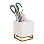 Mind Reader Pen Holder, White (PENWD-WHT)~#|#~BDF8E307-EBE9-41EF-A9AC44E5495B3E02_sc7