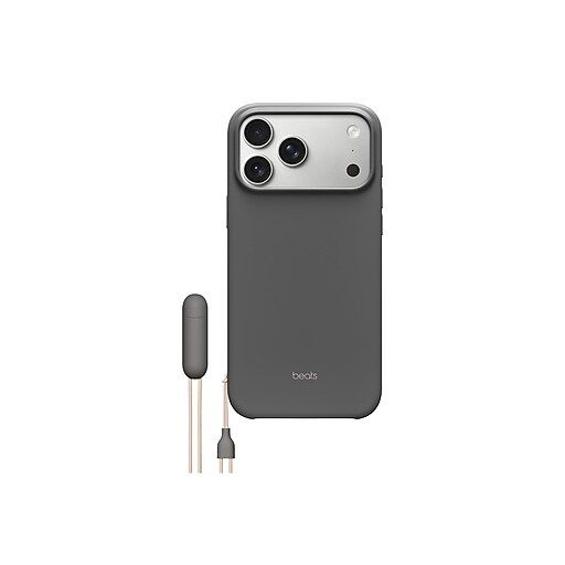Beats iPhone17pro用ケース グレー Beats iPhone 17 Pro MagSafe Lanyard Phone Case for iPhone 17 Pro
