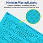 Avery Laser/Inkjet Multipurpose Rectangle Labels, 1.5" x 7.5", Bright Blue, 200/Pack (94231)~#|#~BDFA7EFC-24AD-4DD6-92D1FE111EED91D0_sc7