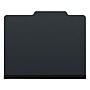 Medical Arts Press Pressboard Classification Folder, 2" Expansion, Letter Size, Black, 25/Box (DV-T42-02-3BLK)~#|#~BDFB2D51-FC7B-4353-AADFAFF3B49CEA5B_sc7