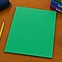 Staples 10% Recycled Smooth 2-Pocket Paper Presentation Folder, Green, 10/Pack (13379-US)~#|#~BDFCDB79-8F2E-432B-93F9CEC8D4D61BCE_sc7