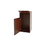 Alpine Industries Wood Trash Can, 40 Gallon, Mahogany (476-MA)~#|#~BE019FD1-E09D-4DCA-99B91995E618E8E0_sc7