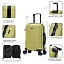 DUKAP Sense 2" Hardside Carry-On Suitcase, 4-Wheeled Spinner, TSA Checkpoint Friendly, Green (DKSEN00S-GRN)~#|#~BE060573-4BDA-4D35-9DB7688FA46F2B93_sc7