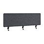 Bush Business Furniture Fabric Privacy Panel, 18"H x 58"W, Cool Charcoal (PSP158CL-03)~#|#~BE097BFF-22F2-4162-A8BE77E3F734B9CA_sc7