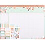 2024-2025 The Happy Planner Sweet Citrus 22" x 17" Academic Monthly Desk Calendar, Orange/Green (PDC3D12-076)~#|#~BE0E89A7-BD95-47DF-B5FD2915FA4FC396_sc7
