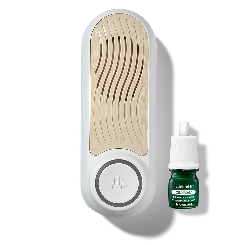Lifelines Citrus Grove Evaporative Aromatherapy Essential Oil Shower Diffuser (11-1501) image 1