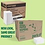 Perk™ Eco Recycled Lunch Napkin, 1-ply, White, 400 Napkins/Pack, 12 Packs/Carton (CW20179-CT)~#|#~BE10F82D-5D3E-439B-9D37D86AD0F9E041_sc7