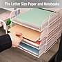 Mind Reader Metal Front Loading Stackable Letter Tray, Letter/Legal Size, Pink (BSTACK4-PNK)~#|#~BE17FB3D-E01C-4296-922D88566279E0DB_sc7