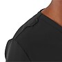 Medline Lex AVE Women's 3-Pocket V-Neck Scrub Top, XL, Black (4802BLKXL)~#|#~BE1ACDC4-5804-4A2D-99BA9F200B09CCEB_sc7