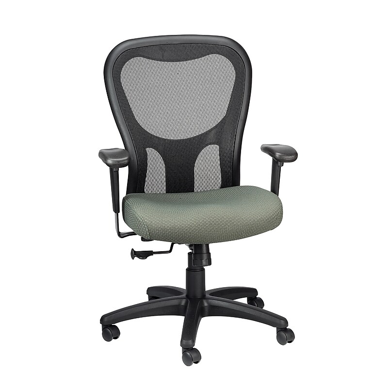 Tempur-Pedic Ergonomic Fabric/Mesh Swivel Task Chair, Olive/Black (TP9000-C-OLV) image 1