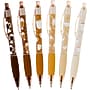 Scentco Coffee Retractable Pens, Medium Point, 0.5mm, Black Ink, 6/Pack (X06CFS)~#|#~BE1E99BC-AE56-4108-BC1B215D69C10AE4_sc7