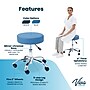Viva Comfort Armless Vinyl Medical and Lab Stool, Blue (ADI910-01-BLU-MK)~#|#~BE23F090-7B3B-40D5-806FEAA8CB5558BF_sc7