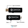 Centon Dual 256GB USB-A/USB-C, Black (C1-U3D2-256G)~#|#~BE27906E-83FD-41DF-B710BF6B9A12642C_sc7