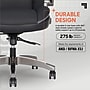 Sharper Image S-650 Heated Ergonomic Faux Leather Swivel Executive Massage Chair, Black (53489-BLK)~#|#~BE2F0D16-CFA4-4490-BD301C923BE19476_sc7