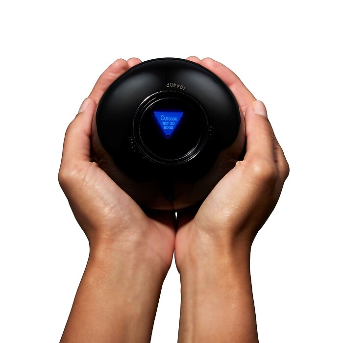 Mattel Magic 8-Ball, Black/White (30188) | Staples
