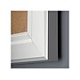 Azar Enclosed Cork Bulletin Board, Gray/Silver Frame, 2.48" x 1.92" (300223)~#|#~BE319F65-89A1-45EF-ABEB71B12545E5E8_sc7