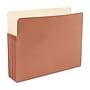 Staples Reinforced File Pocket, 3.5" Expansion, Letter Size, Brown, 25/Box (ST418293)~#|#~BE33ACFD-8011-41A4-BCE4640F03B3EF28_sc7