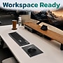 Purely MP93 PU Leather Mouse Pad with Anti-Slip Aluminum Alloy Base, Black (PCCMP93BK)~#|#~BE33C80C-5905-4B20-BBA7624DEFDC8764_sc7