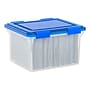 Iris 32 Quart Element Resistant Ultimate Clear Plastic Latching Storage Bin, Clear (500205)~#|#~BE3F9AA3-AB98-415E-B146DBAACBDB710E_sc7