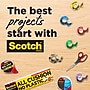 Scotch Gift-Wrap Clear Tape, 0.75" x 16.67 yds., 1" Core, Transparent, 2 Rolls/Pack (15DM-2)~#|#~BE41A3C7-4030-42BB-BB44AF0605FF55C5_sc7