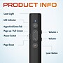 Delton Purely LP21 2.4GHz Wireless Presentation Remote with Laser Pointer, Black (DLP21)~#|#~BE454E3C-7EA3-47EC-BA0A12948B27DDA6_sc7