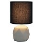 Creekwood Home Geometric Concrete 10.62" LED Table Lamp, Black (CWT-1011-BK)~#|#~BE49751B-CF8C-45C5-AA87443685424A43_sc7