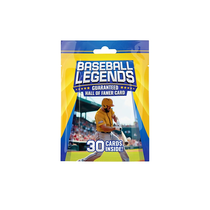Wayne Global, LLC Baseball Legends Pack Playing Cards, 30 Cards/Pack (WG4252025001) image 1