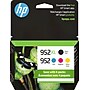 HP 952XL/952 Black High Yield and Cyan/Magenta/Yellow Standard Yield Ink Cartridge, 4/Pack (N9K28AN#140)~#|#~BE4E0D20-6847-4560-B79C9728CD173971_sc7
