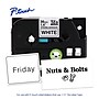 Brother P-touch Strong Adhesive Laminated Label Tape, ~1-1/2" x 26.2', Black on White (TZeS261)~#|#~BE4F82EB-E6F8-4267-B4CD7F1DD3FECF71_sc7