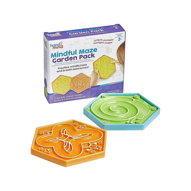 hand2mind Mindful Maze Garden Pack (95418) image 1