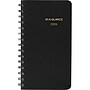 2026 AT-A-GLANCE 2.5" x 4.5" Weekly Planner, Faux Leather Cover, Black (70-035-05-26)~#|#~BE514DCC-67CB-48A2-8FD4FA425C41531F_sc7