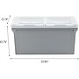Iris Plastic File Box with Split Lid, Letter Size, Gray, 4/Pack (500167)~#|#~BE539C2E-6491-492D-9C99F093A76F0963_sc7