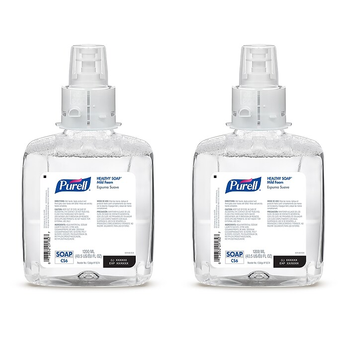 PURELL HEALTHY SOAP Foaming Hand Soap Refill for CS6 Dispenser