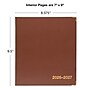 2026-2027 Excello Brands 7" x 9" Academic Year Executive Monthly Planner, Monthly, 12 Month, Brown~#|#~BE57B81F-17E2-4F39-97A13712CB030E69_sc7