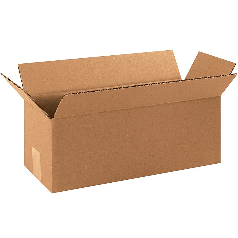 16" x 6" x 6" Shipping Boxes, 32 ECT, 25/Bundle (1666) image 1