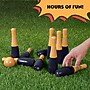 Hey! Play! Indoor/Outdoor Wooden Bowling Set, Black (80-LBMI)~#|#~BE5F0984-F8FD-4701-98F5273CD606F142_sc7
