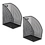 Mind Reader Vertical File Storage Desktop Organizer, Metal, Black, 2/Pack (JMAG2-BLK)~#|#~BE605350-CBD6-4848-B3ADF9BB013FA4F4_sc7